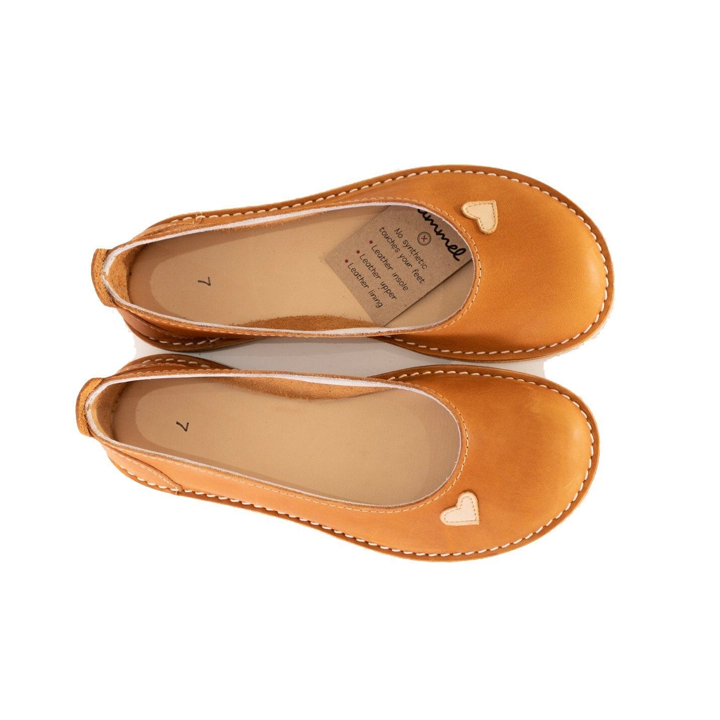 Bummel Zuri Leather Ballerina Shoe - Namib Shoes Bummel
