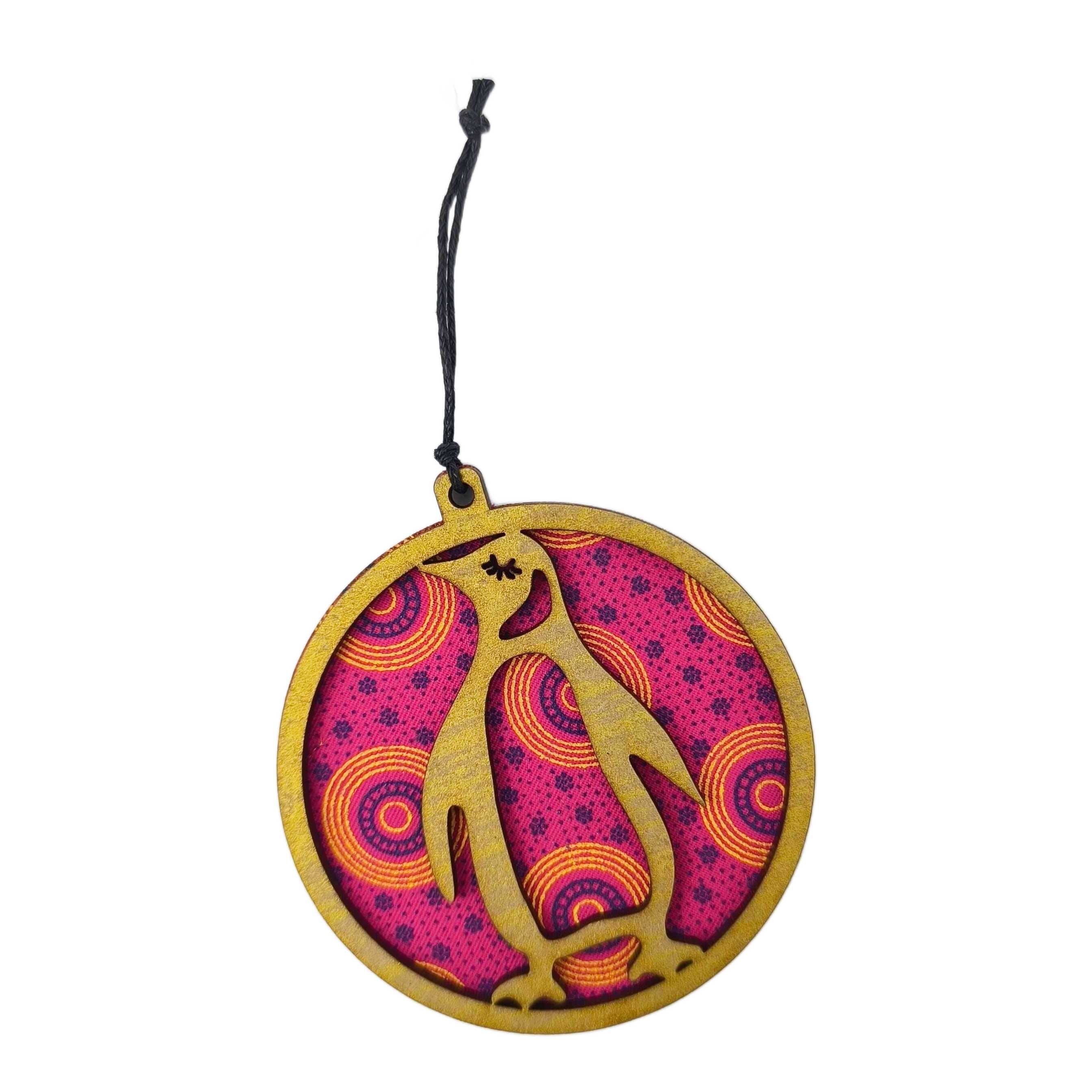 Cape Lasercut Display Tree Festive Baubles Tableware Cape Lasercut penguin