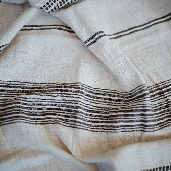 Ecru Adwa Woven Bath Towel - Granite Bathroom Accessories Ecru natural/granite