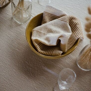 Ecru Skaap Woven Napkins - Mustard (set of 2) Kitchen Textiles Ecru