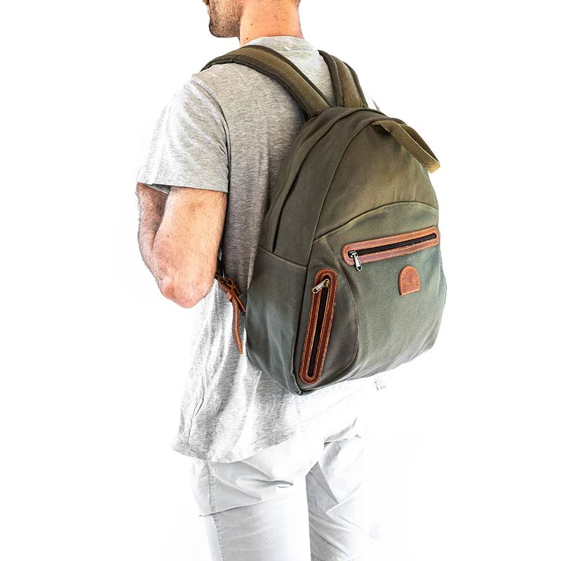 Groundcover Canvas Rucksack Backpacks Groundcover