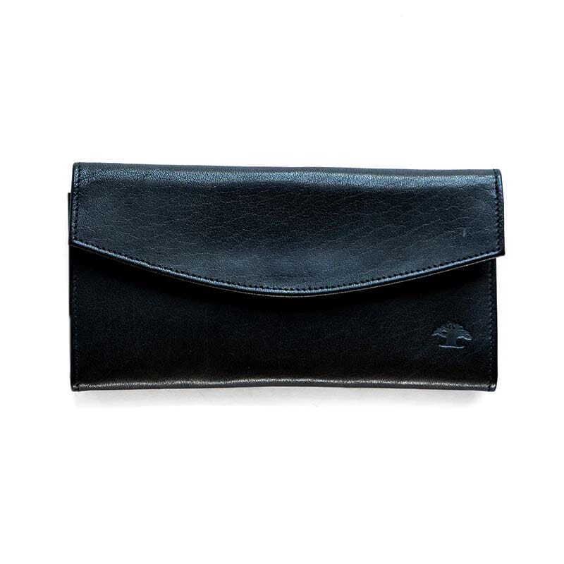 Groundcover Ladies Long Card Purse Purses Groundcover black