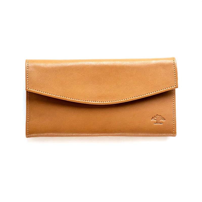 Groundcover Ladies Long Card Purse Purses Groundcover tan