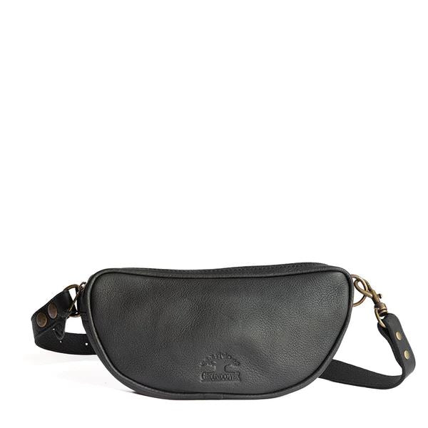 Groundcover Leather Brody Unisex Bag Bags & Handbags Groundcover black