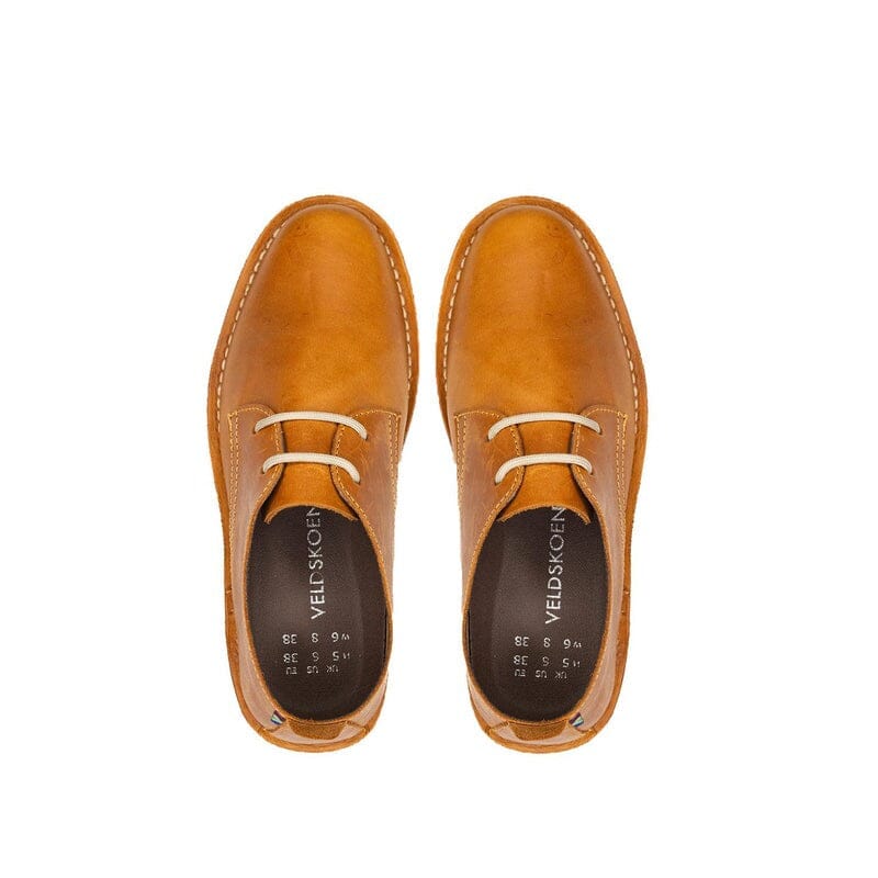 Veldskoen Classic Leather Boot - Fynbos (Tan) Shoes Veldskoen