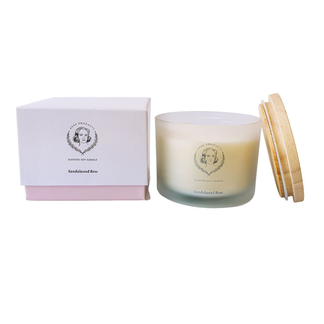 Anke Sandalwood Rose Soy Candles Candles Anke 370g