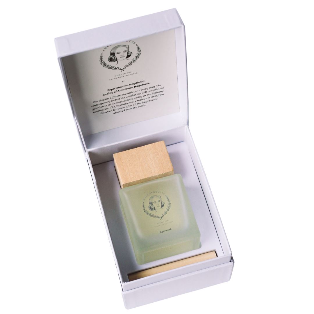 Anke Wild Lemongrass Wooden Top Diffuser Home Fragrances Anke