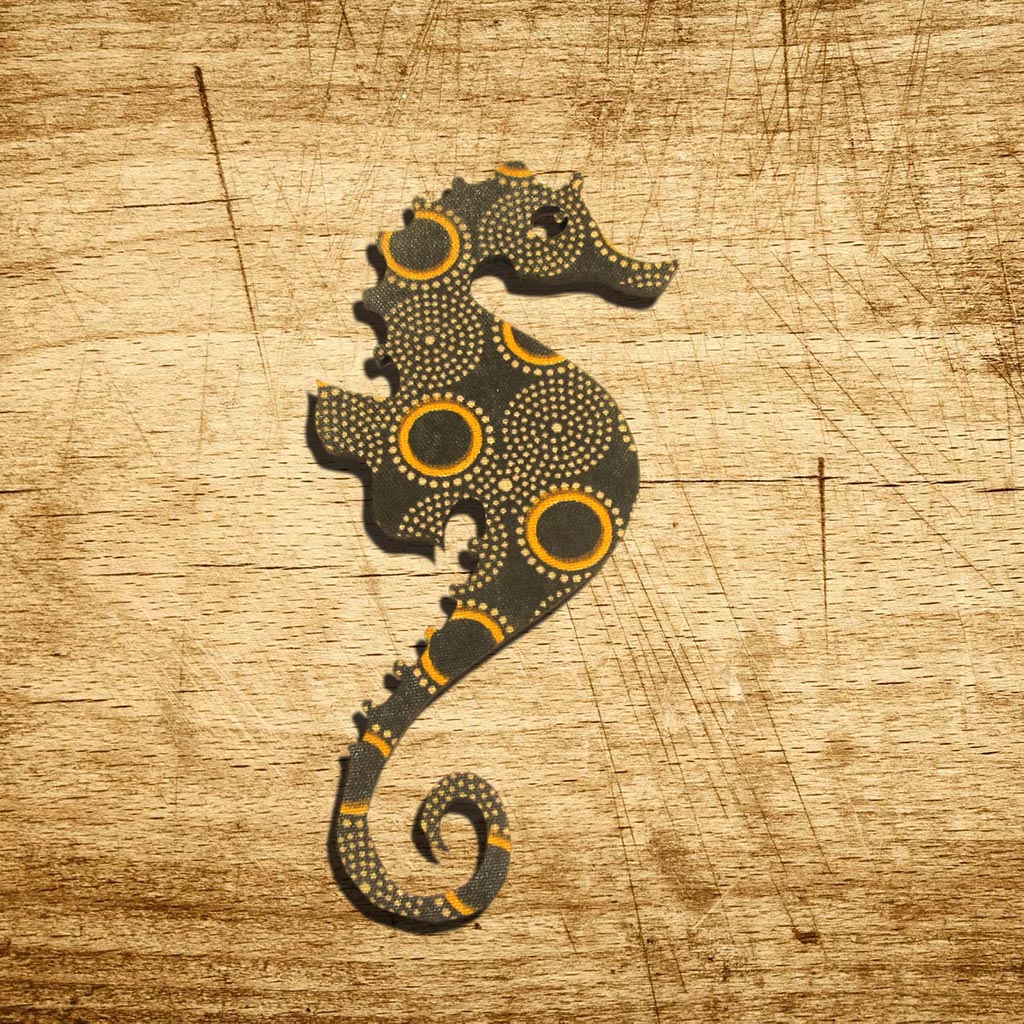Cape Lasercut African Inspired Wall Decor Wall Décor & Art Cape Lasercut Seahorse