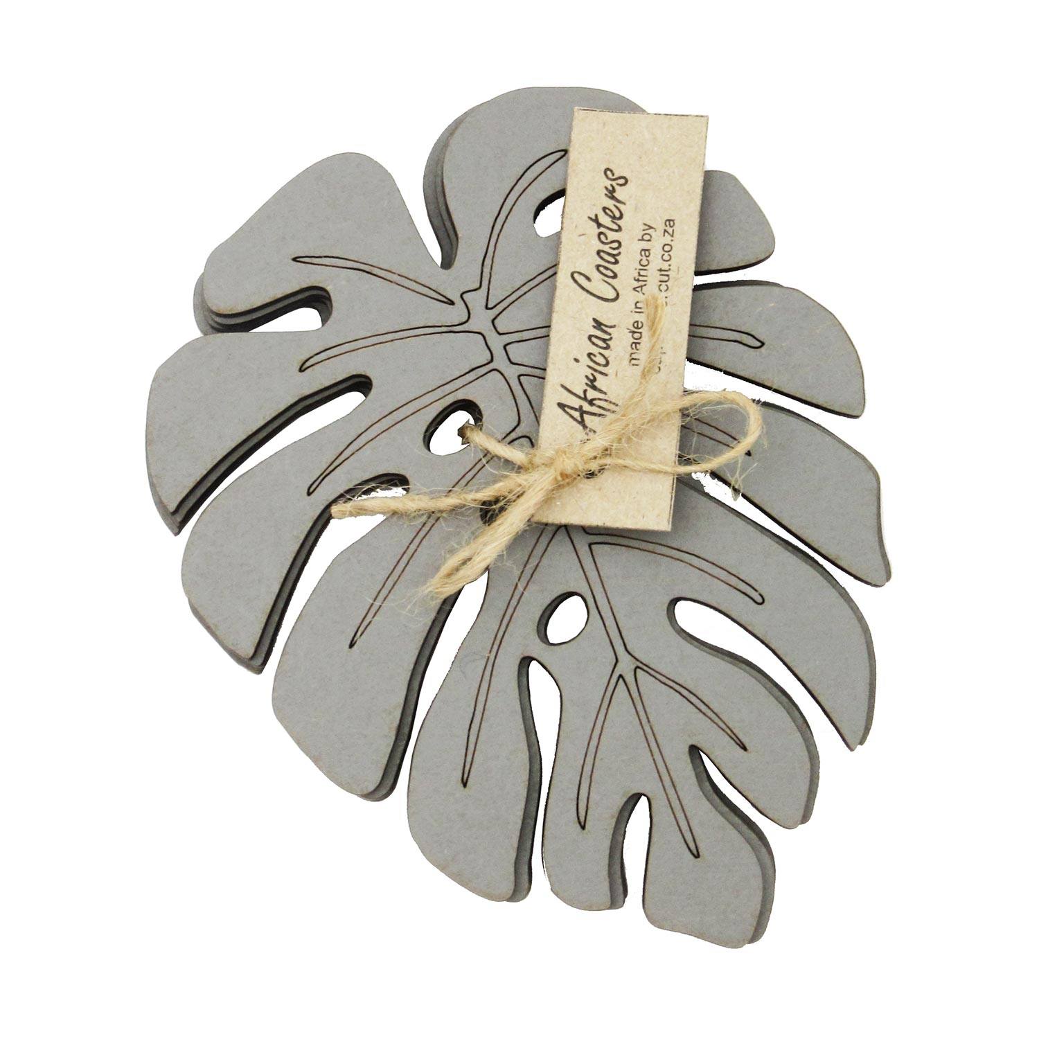 Cape Lasercut Delicious Monster Coaster Sets Tableware Cape Lasercut charcoal