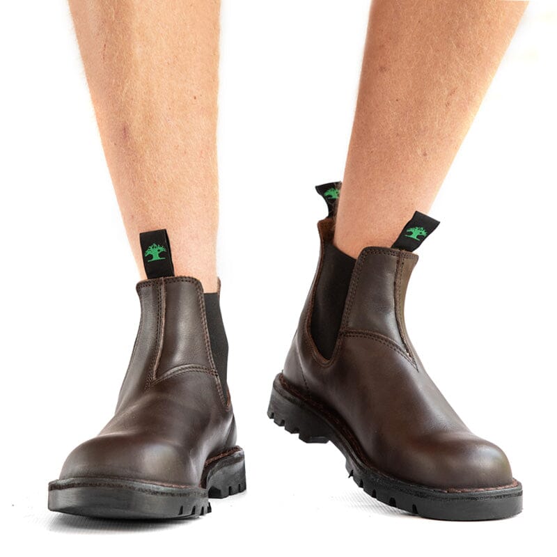 Groundcover Chelsea Men's Brown Leather Boot Boots Groundcover