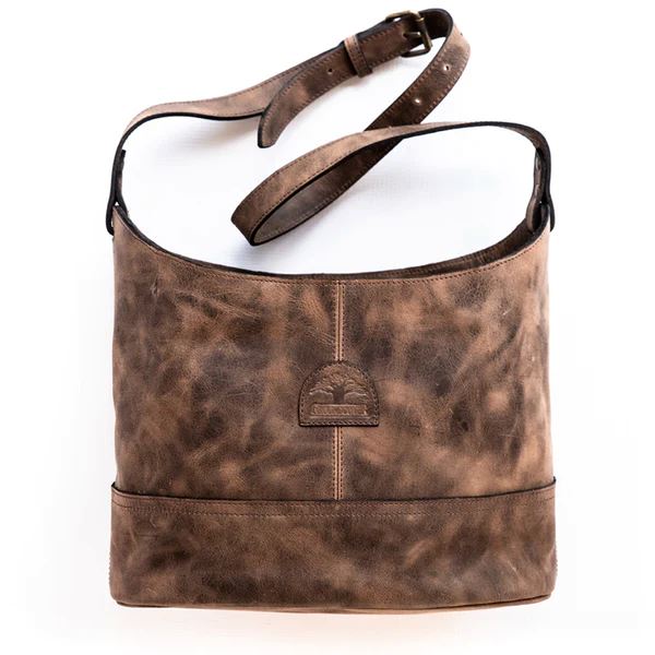 Groundcover Leather Bucket Bag Bags & Handbags Groundcover antique brown