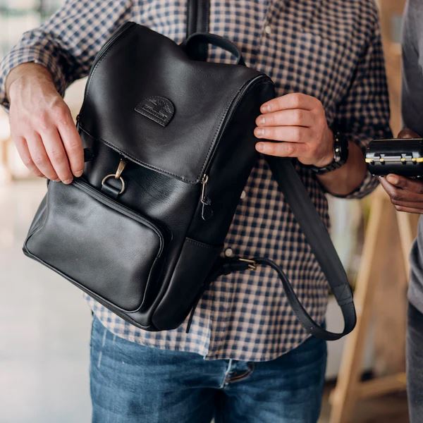 Groundcover Londoner Leather Laptop Bag Bags & Handbags Groundcover