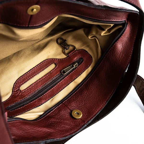 Groundcover Leather Shopping Bag Bags & Handbags Groundcover