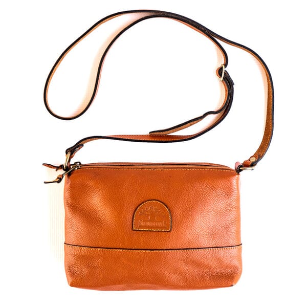 Groundcover Leather Sling Bag Bags & Handbags Groundcover tan