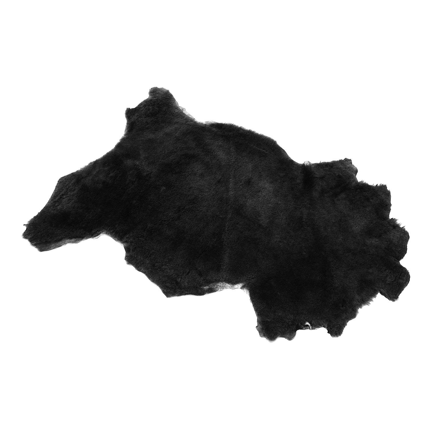 Made by Artisans Black Merino Wool Sheepskin Sheepskins Made by Artisans