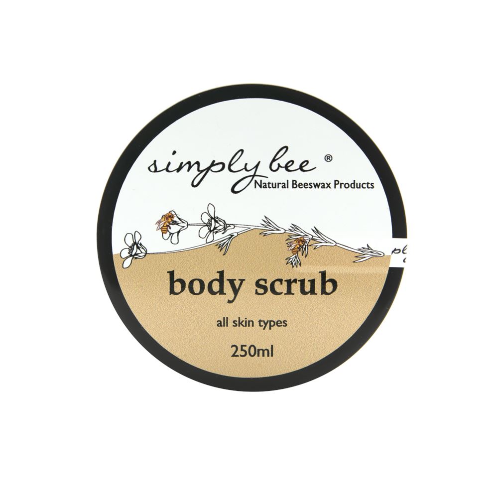 Simply Bee Body Scrub 250ml Body Scrubs Simply Bee
