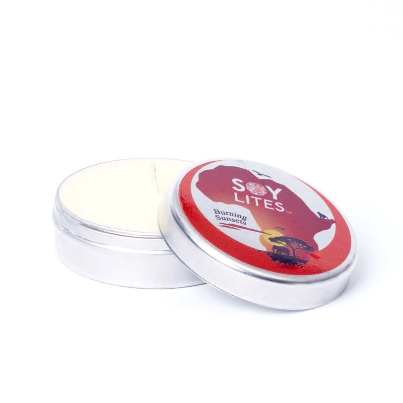 SoyLites 'Burning Sunsets' Soy Travel Candle Candles SoyLites 55ml