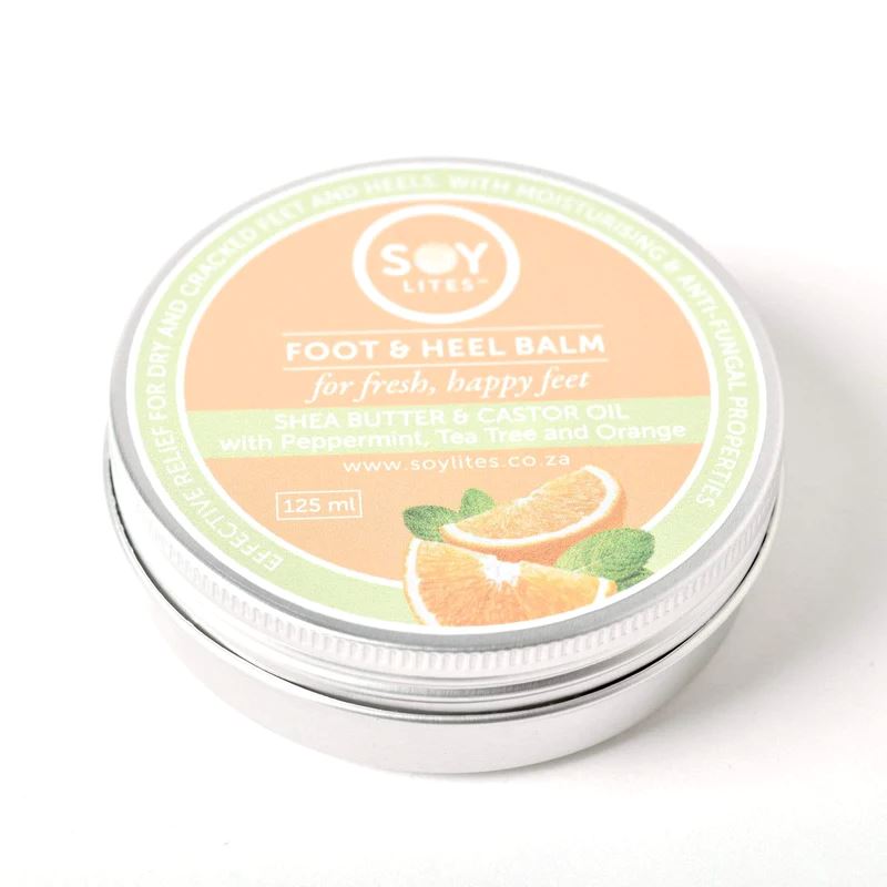 SoyLites 'Shea Butter & Castor Oil' Foot and Heel Balm Body Moisturisers SoyLites
