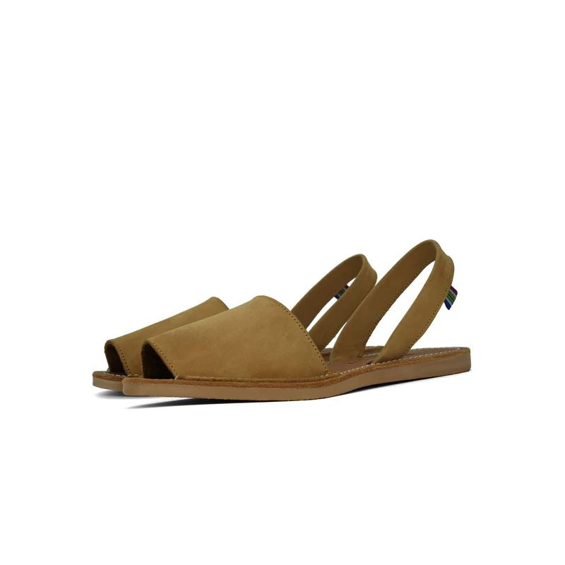 Veldskoen Namaqualand Daisy Tan Leather Sandal Sandals Veldskoen