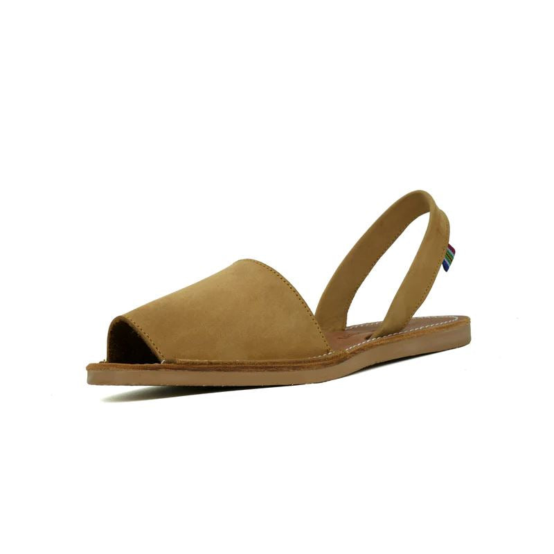 Veldskoen Namaqualand Daisy Tan Leather Sandal Sandals Veldskoen
