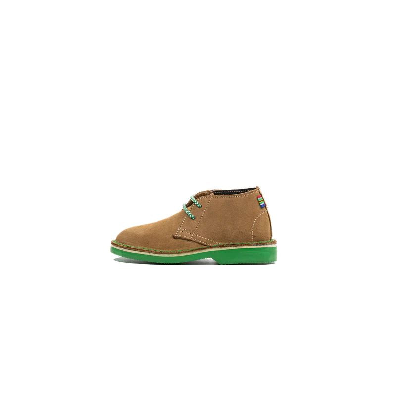 Veldskoen Traditional Heritage Kids Leather Shoe Kids Shoes & Boots Veldskoen Cooper the Croc (green sole) 9