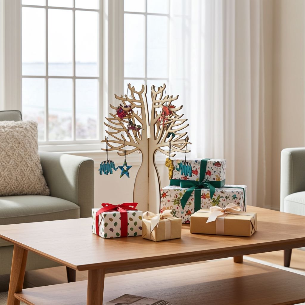 Cape Lasercut Cream Baobab Tree & Decorations Tableware Cape Lasercut 