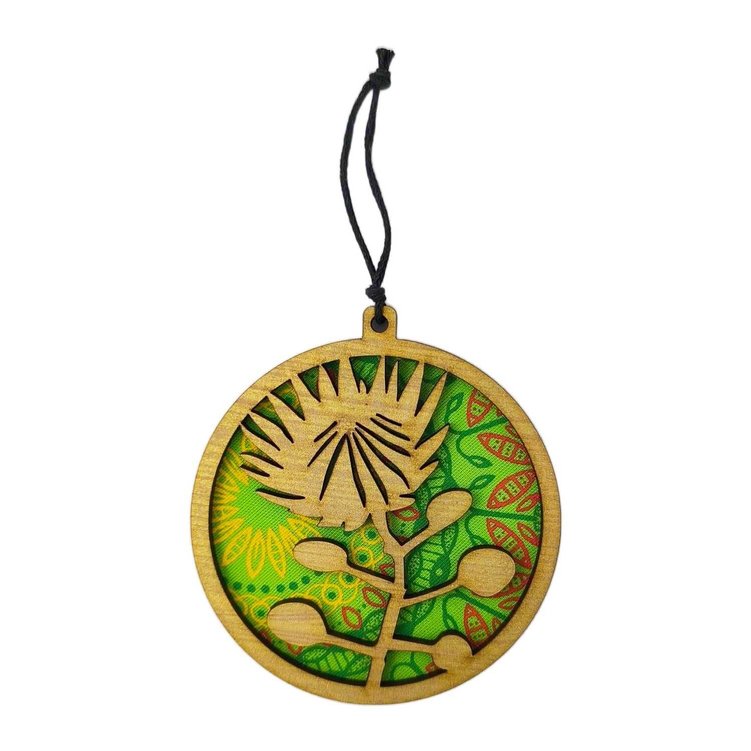 Cape Lasercut Display Tree Festive Baubles Tableware Cape Lasercut protea 