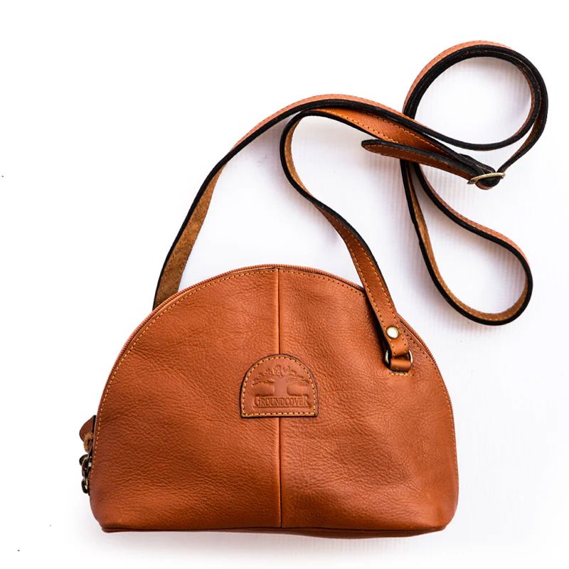 Groundcover Leather Eve Bag Crossbody Bags Groundcover tan 