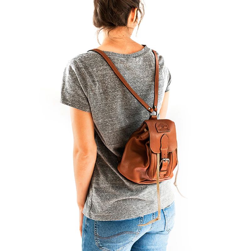 Groundcover Leather Tiny Rucksack Backpacks Groundcover 