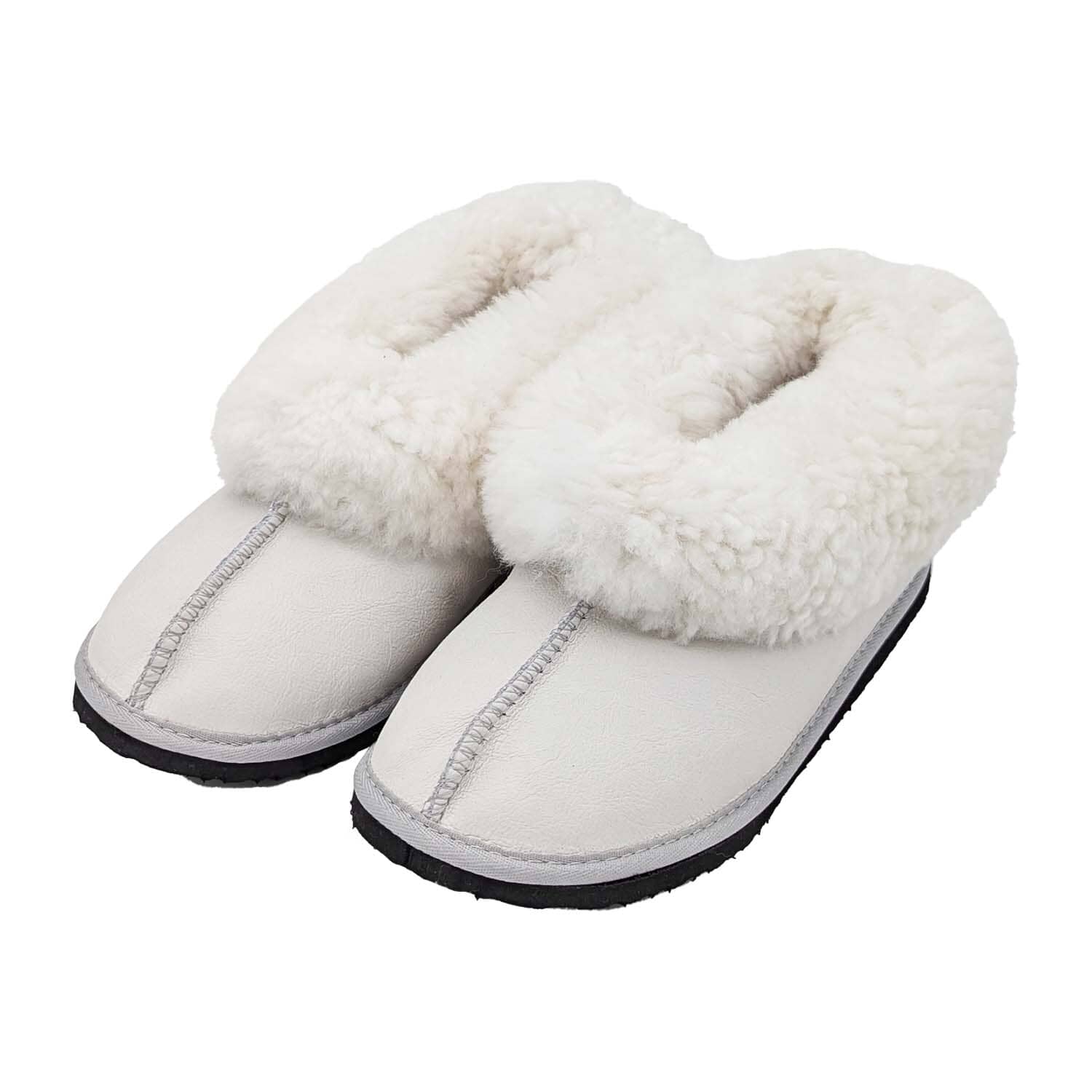 Karu Cosy Sheepskin Slippers - Grey Slippers Karu Slippers 3 Sheepskin 