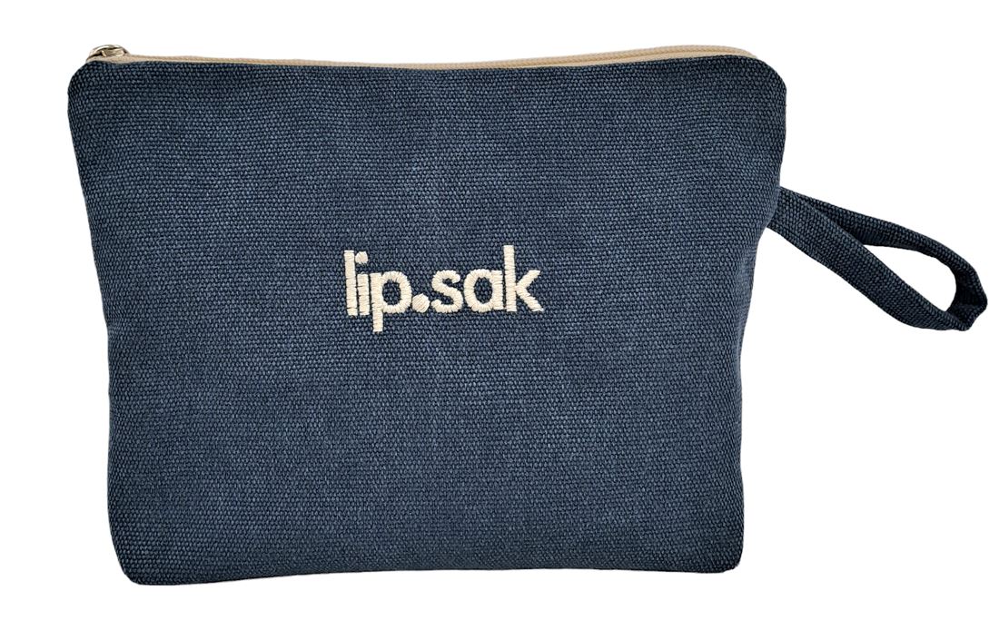 sak.sak Lip Sak - Makeup Bag Bags & Handbags sak.sak blue 
