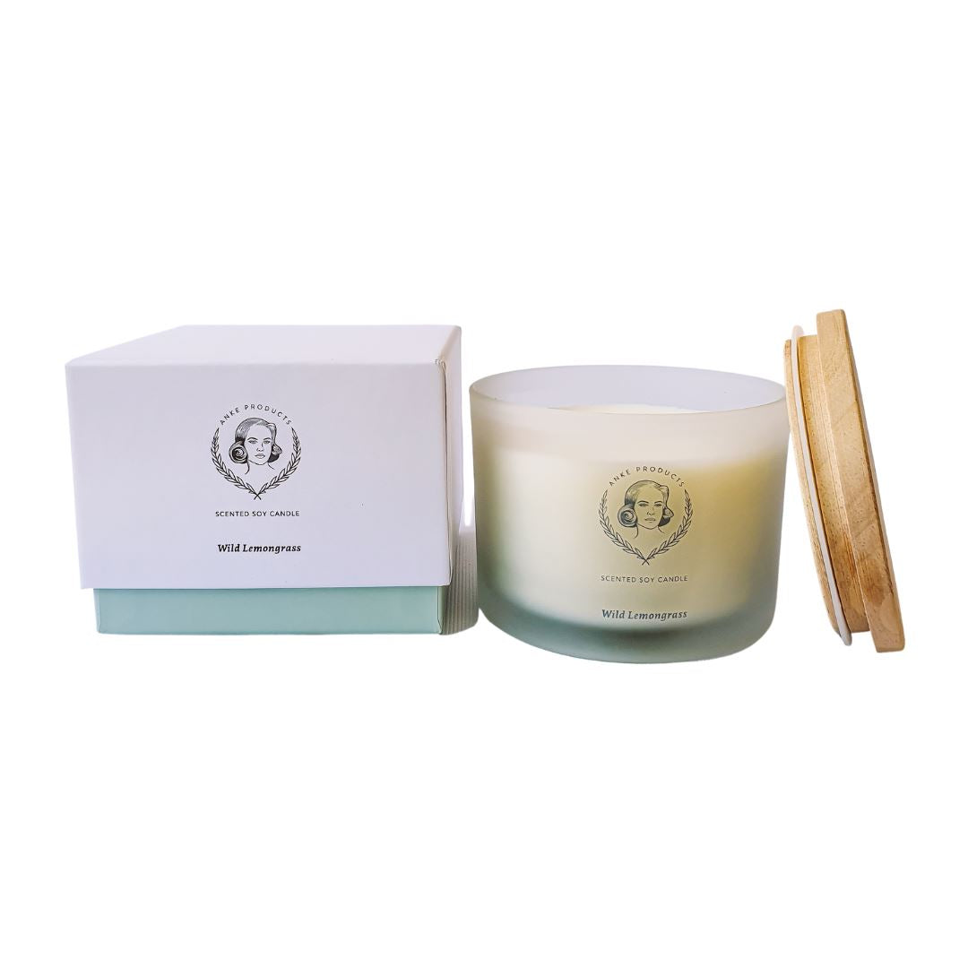 Anke Wild Lemongrass Soy Candles Candles Anke 370g 