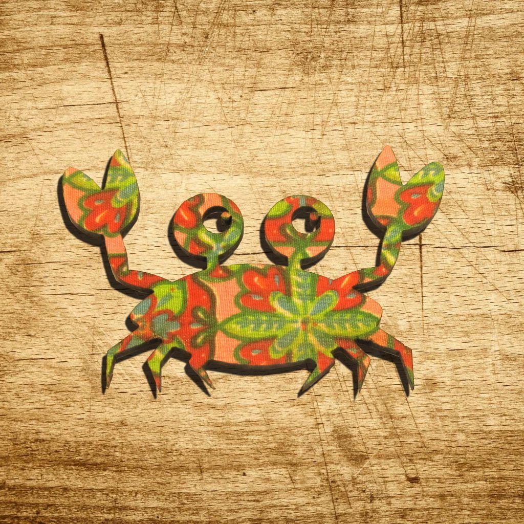 Cape Lasercut African Inspired Wall Decor Wall Décor & Art Cape Lasercut Crab 