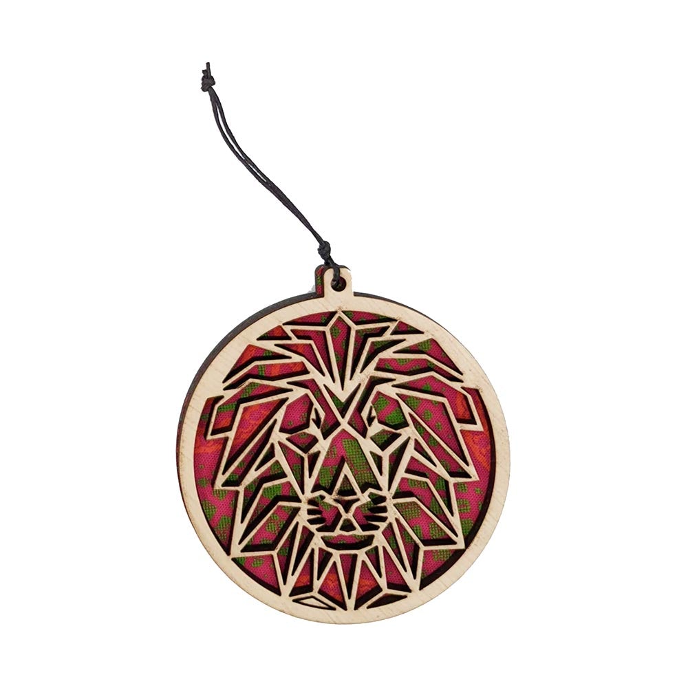 Cape Lasercut Display Tree Festive Baubles Tableware Cape Lasercut lion 