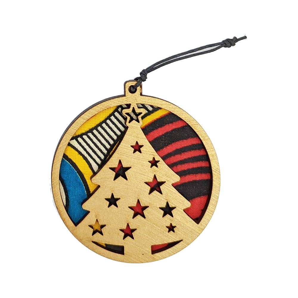 Cape Lasercut Display Tree Festive Baubles Tableware Cape Lasercut tree 