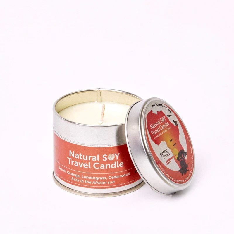 SoyLites 'Burning Sunsets' Soy Travel Candle Candles SoyLites 200ml 